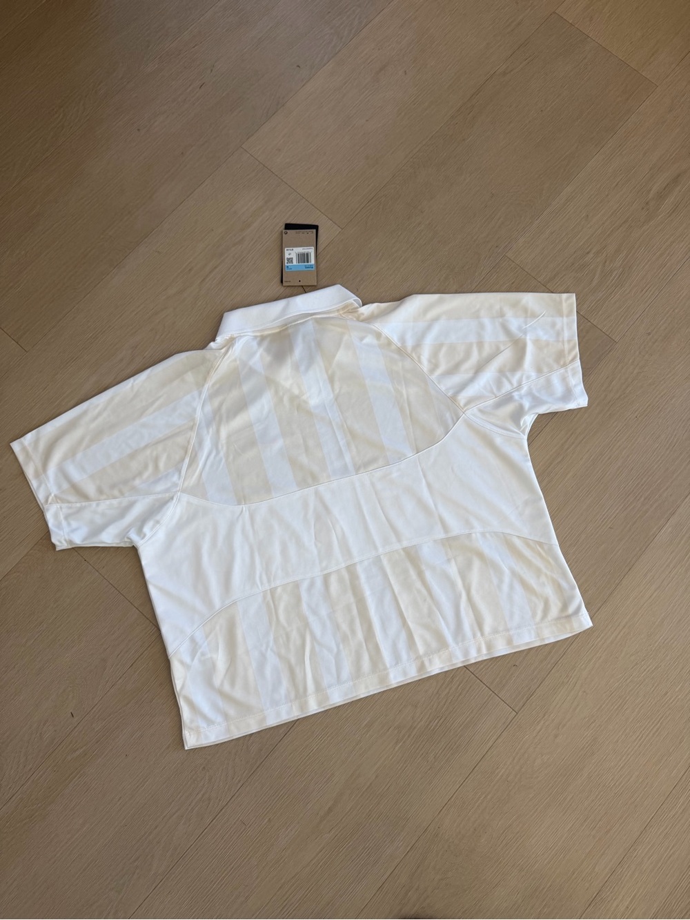 Nike White Polo Crop Top - Picture 6 of 14